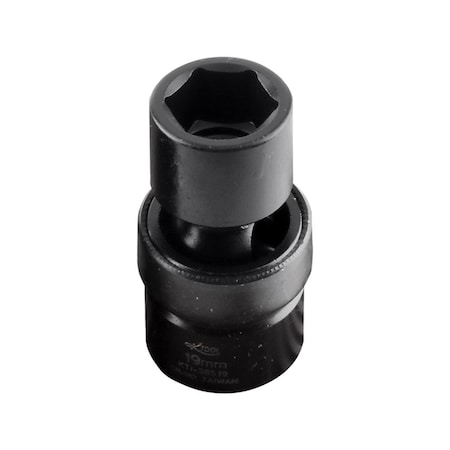 K-Tool International 1/2" Drive Impact Socket black oxide, Swivel 6 Pnt 1/2"Dr, 19mm KTI-38519
